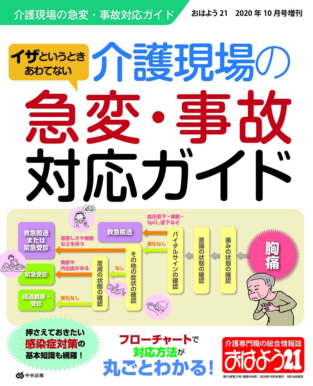 おはよう２１（２０２０年１０月号増刊）　イザというときあわてない　介護現場の急変・事故対応ガイド
