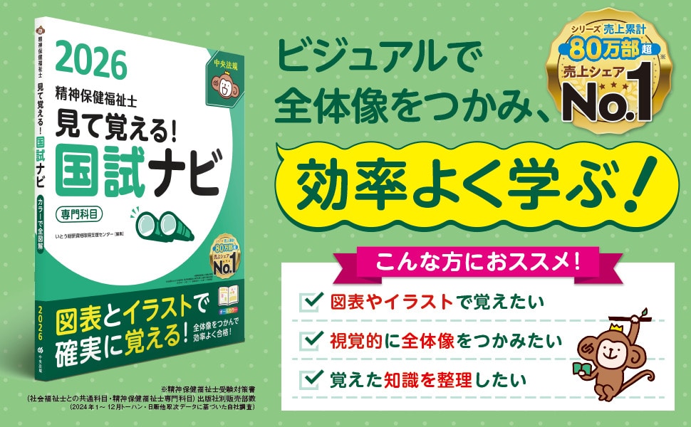 精神保健福祉士国家試験専門科目テキストセット　中央法規 社会福祉士・精神保健福祉士国家試験受験ワークブック2026